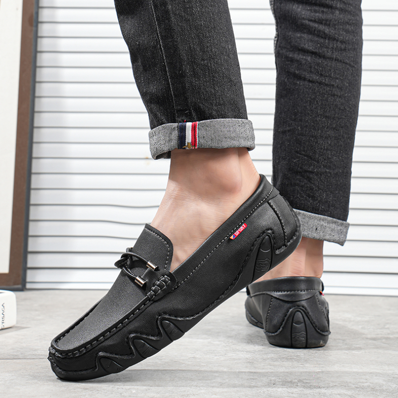 Casual Leather for Men Italian Brand hot High Quality Dress Classic Social Wedding Shoes Free Shipping Moccassin