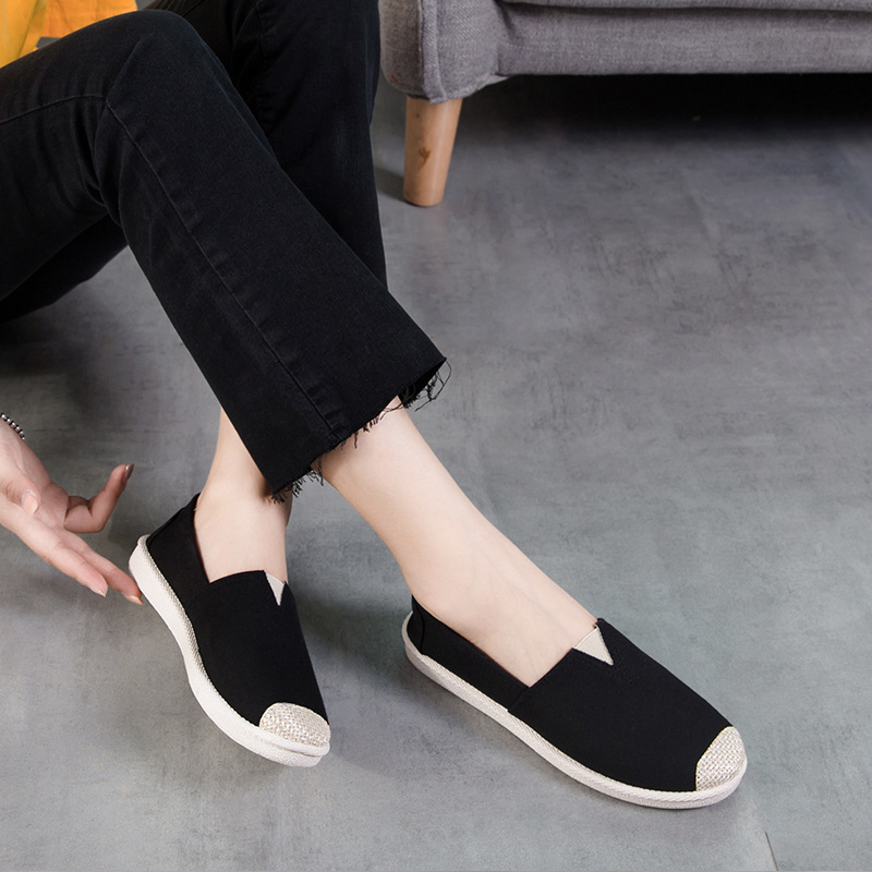 2023 Women's Summer Mesh Breathable Flat Shoes Ladies Comfort Light Sneaker Soc Women Slip on Loafers atillas Muje ac5e