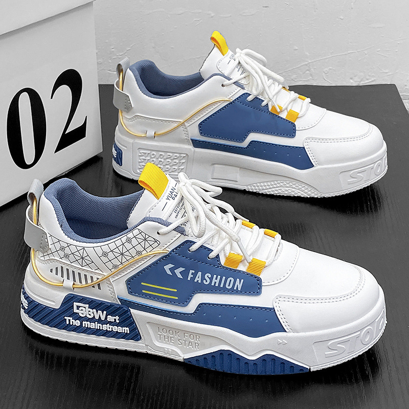 Men Casual Fashion Low-top Thick Sole Retro Style Versatile Niche Designer Shoes Trendy Triple NEW hot Black Blue Khaki Free shipping