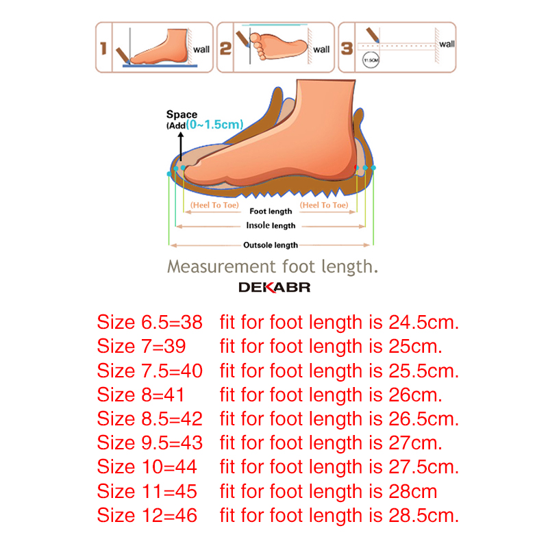 DEKABR New Summer Men Sandals Leather Designer Slippers Men Flip Flops Fashion Casual Beach Slides Outdoor Plus Size Slippers