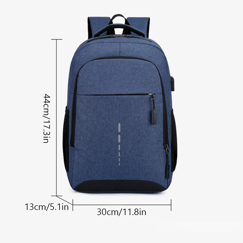 Simple and stylish backpack large capacity multifunctional suitable for business travel student computer bag 240730Zl