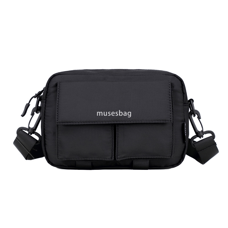 Male crossbody bag fashion brand Korean version of all small satchel shoulder bag female casual simple backpack student Japanese bag