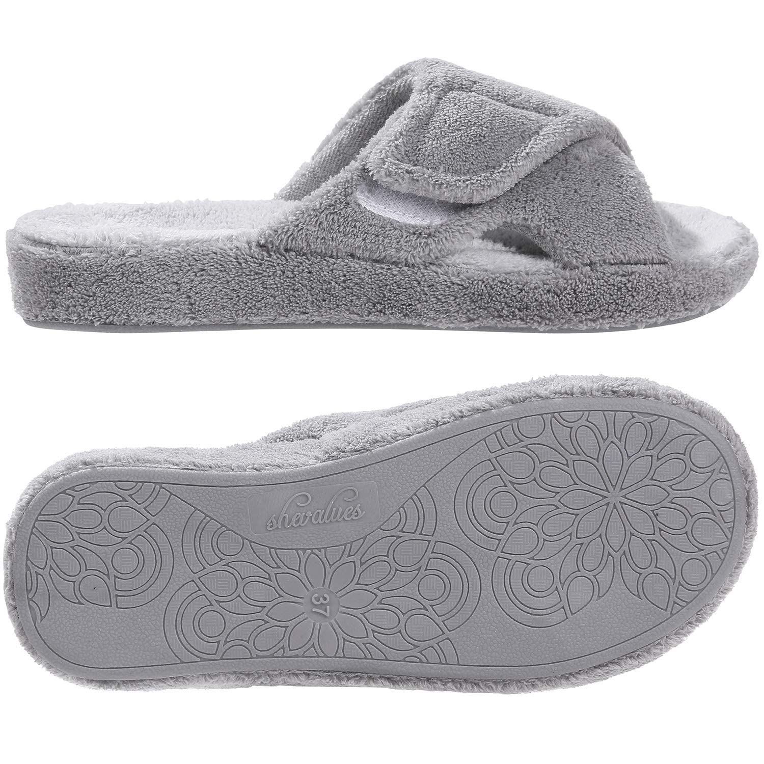 Seasons Four Comwarm Flat Slippers Women Fashion Memory Foam Adjustable Home Shoes Breathable Bedroom Slides Cotton Slide 319e 9efd 3470