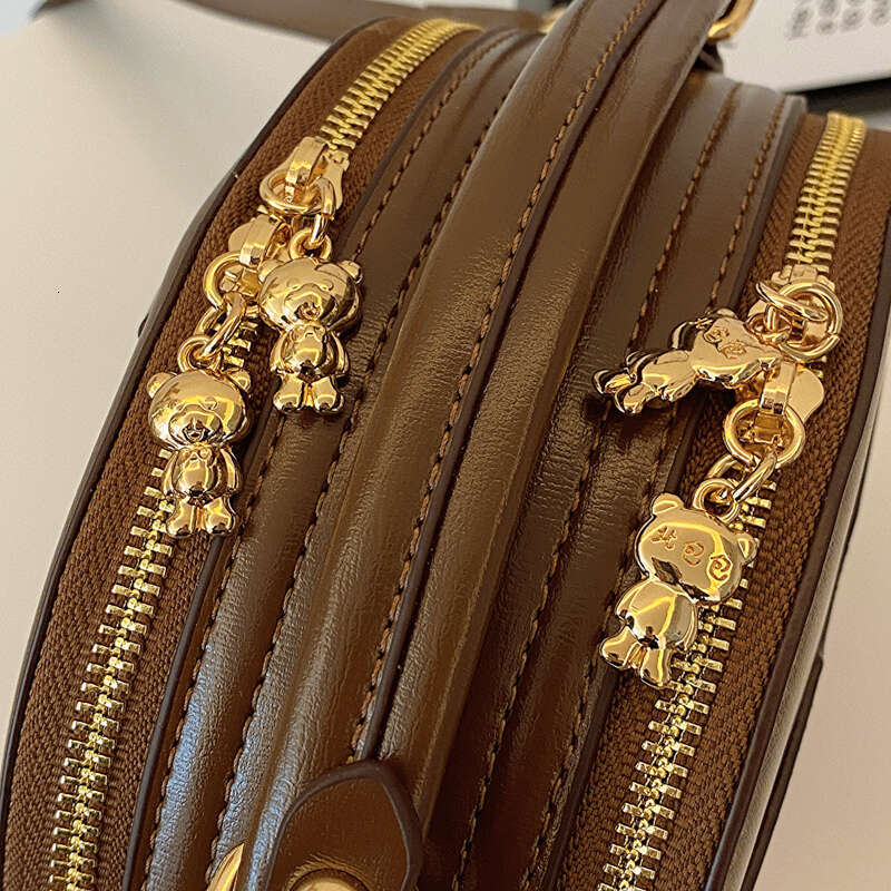 Ladies' handbag Internet celebrity design female popular crossbody Fashion super trend circle casual round shoulder bag