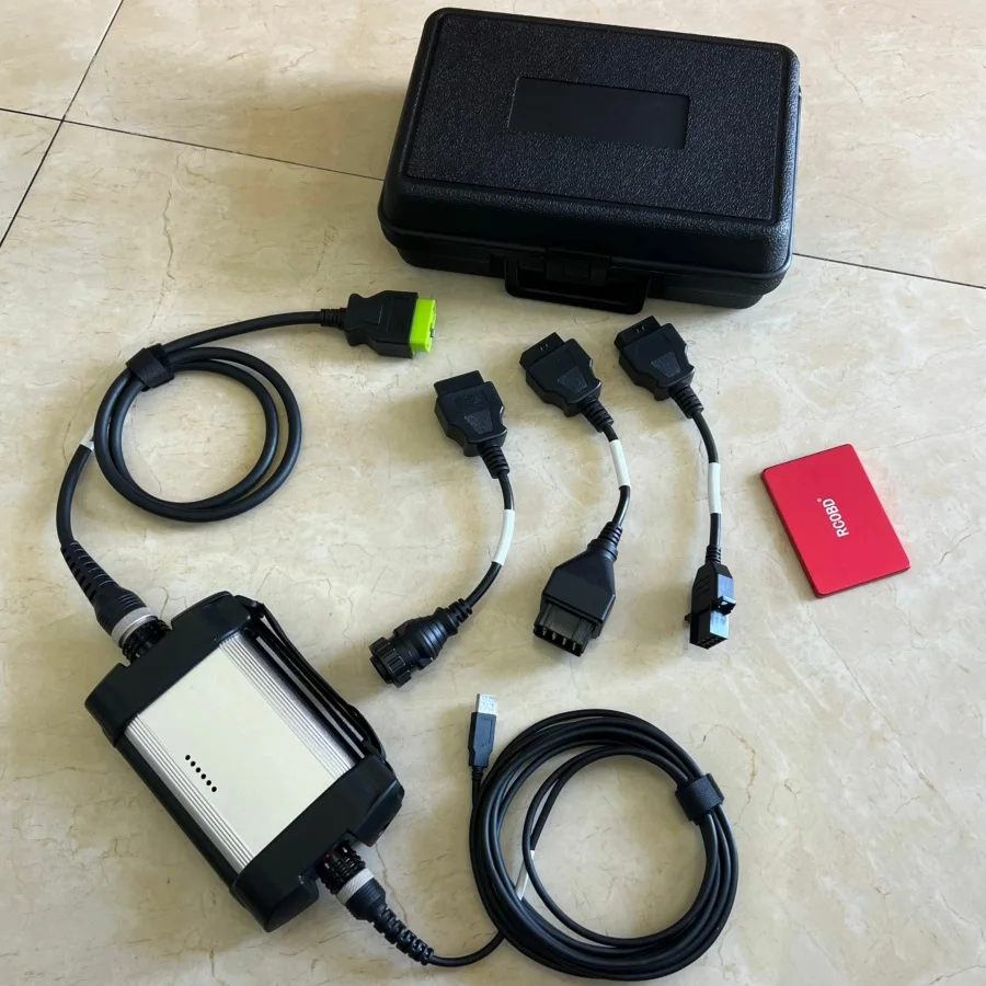 vocom 2 FOR Volvo Trucks Diagnostic Tool scanner Interface With Multi Languages LAPTOP D630 Ready to Use Interface Ptt 2.8.150 Developer Excavator Hea