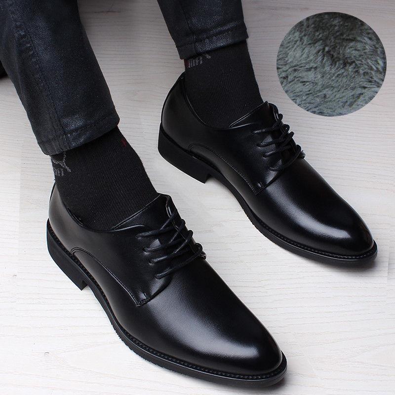 Fashion Slip On Men Dress Shoes Men Oxfords Fashion Business Dress Men Shoes 2020 New Classic Leather Men'S Suits Shoes