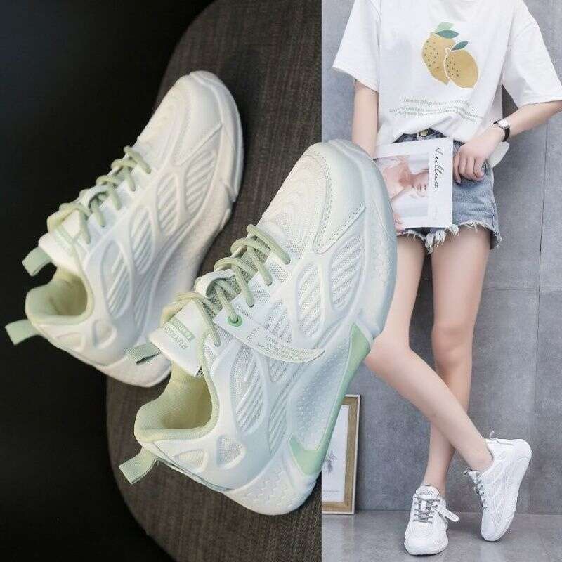 Round Ddmysports S Toe Deep Mouth Rubber Midsole Cm Low Top PU Loose Cool Mop Single Shoe Casual Sports Women Shoes Outdoor Shoes ingle hoe ports hoes
