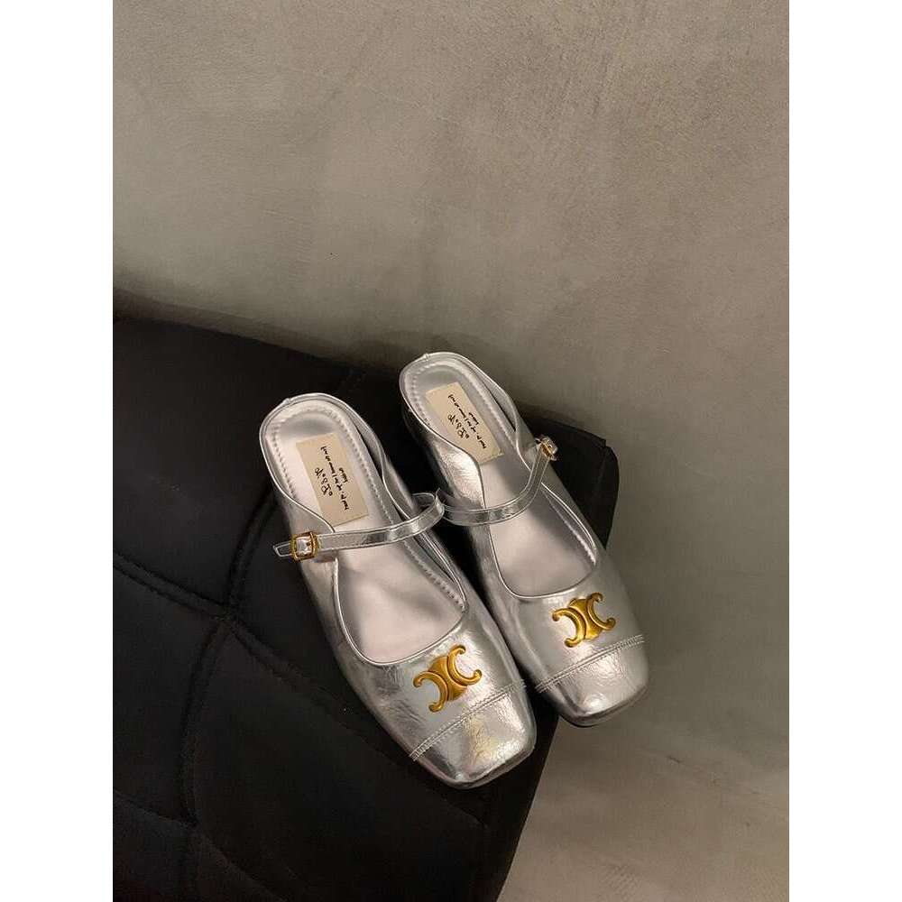 2024s Flat Comfortable Summer Soft Sole Mary Jane Small Leather Shoes