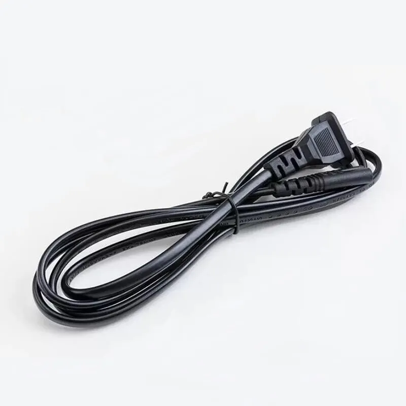 Power Supply Cord Mains Cable For Charger Printer PS4 PS3 XBOX Console Hair Catcher Cooker Toaster Replacement Line 1.5M 2 Pin LL