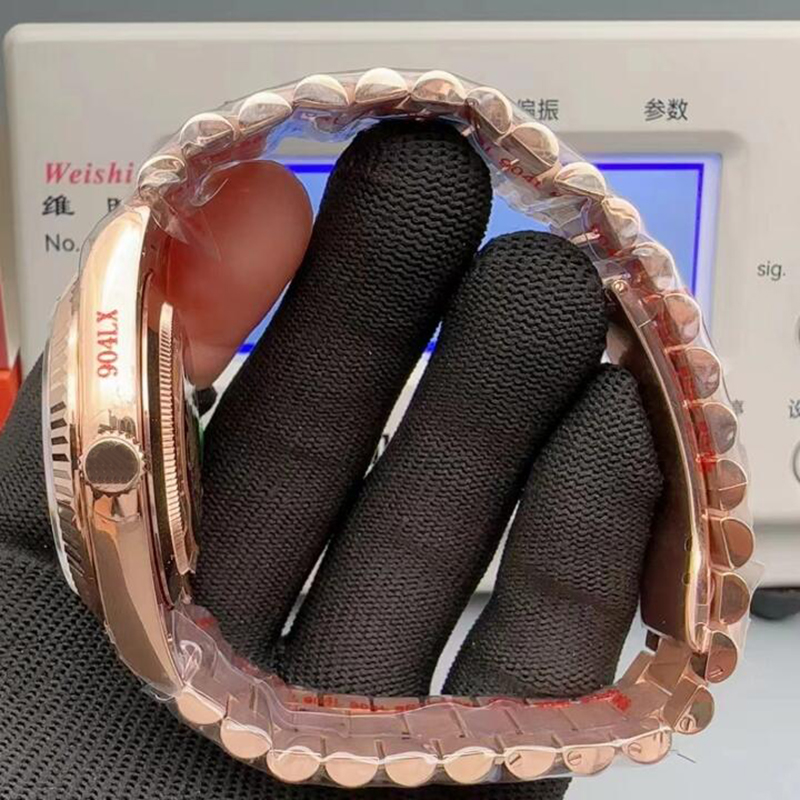 Deigner Men Super Quality Top 40MM Watch Roe Gold Day Dat ARF Factory Cal.3255 Automatic nical Watche Men 904L Stainle Steel Sapphire Waterproof 100