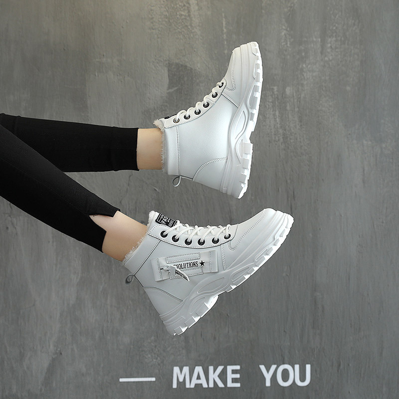 Winter Snow Boots for Women Casual High-top Shoes Warm Womens Sneakers Platform Ankle Cotton Boots Zapatillas De Mujer New