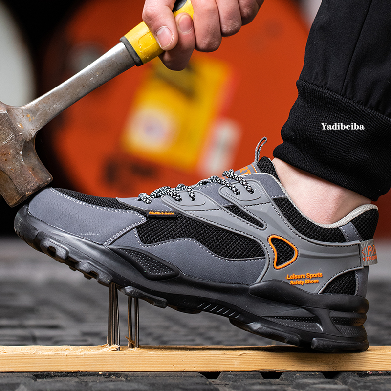 6KV Insulation Plastic Toe Men Women Safety Shoes Breathable Lightweight Indestructible Work Sneakers Boots Man f8ec