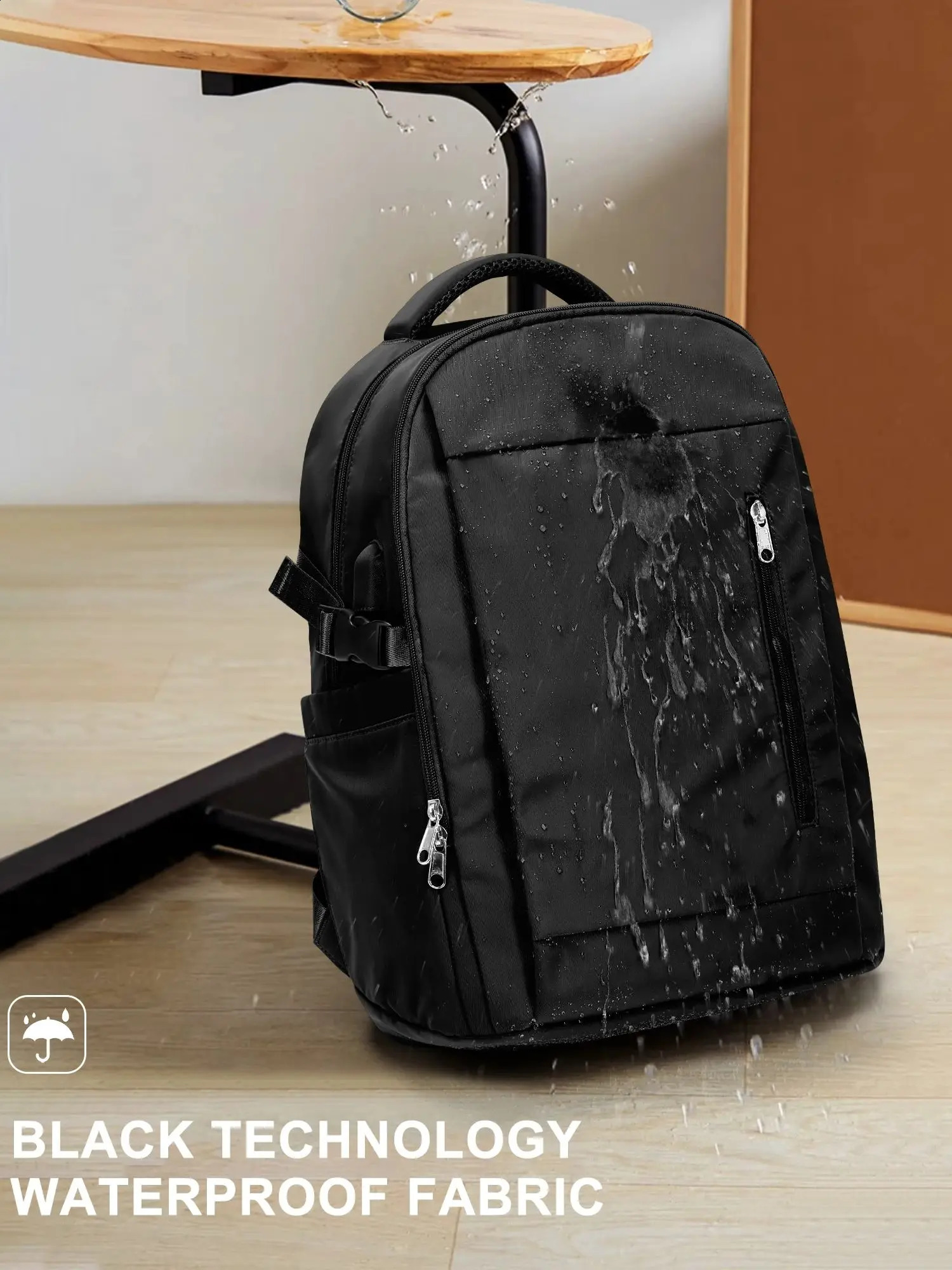 Mens travel laptop backpack 156inch antitheft business executive with USB port waterproof university 240730ZYl