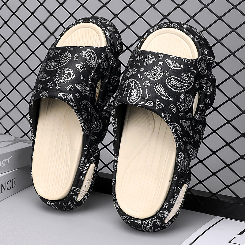 High Quality Men Women Slippers Indoor Outdoor Sandals Beach Thick Soft Sole Slides Men Casual Shoes Flip-flops Home Slippers