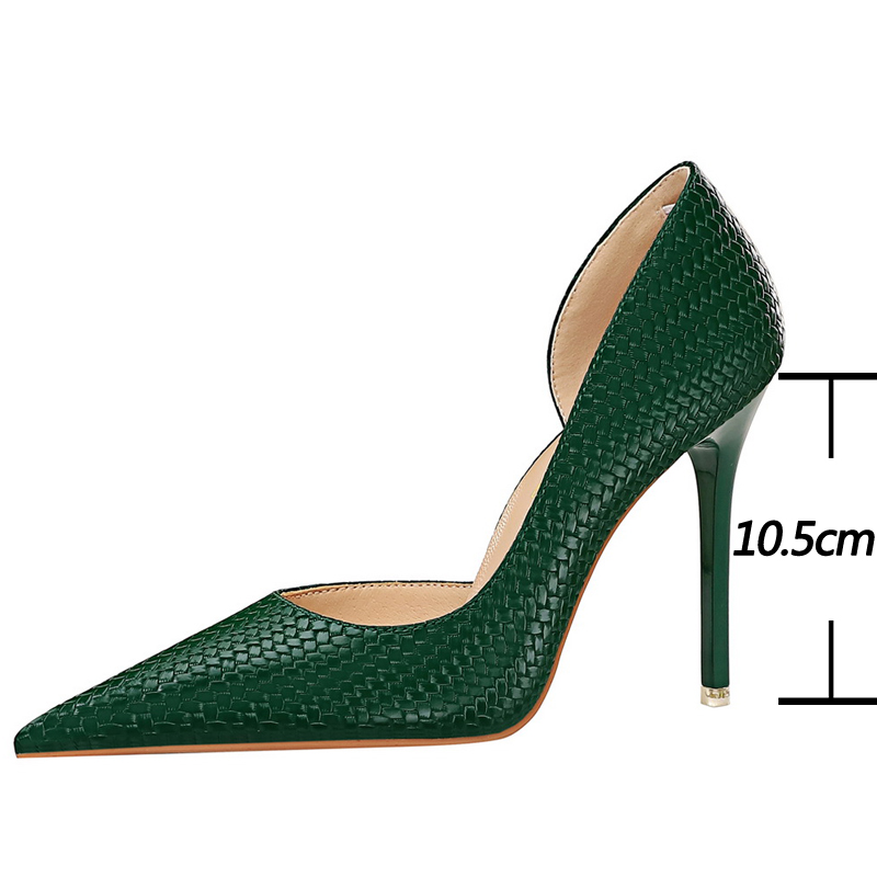 BIGTREE Shoes Serpentine Woman Pumps Metal Stiletto High Heels 2024 New Designer Women Heels Sexy Party Shoes Lady Plus Size 43