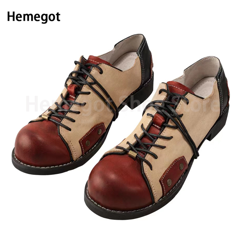 Oxford Thick Vintage Sole for Casual Brand Design Men Loafers British Style Comfort Dress Business Retro Shoes Comt