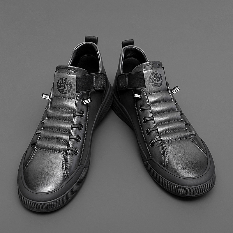 2023 New Mens Casual Shoes Fashion Designer Men's Shoes Luxury Brand Black Sneakers Shoes High Quality Walking Flats Vulcanized