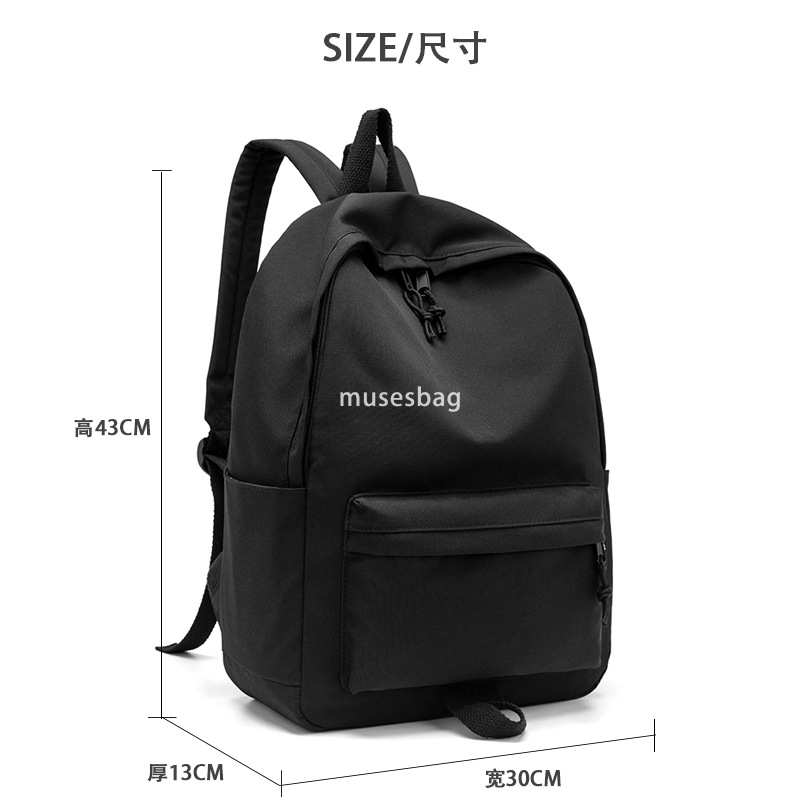 Middle school bags men's fashion trend Middle school students college style high school backpack day department backpack