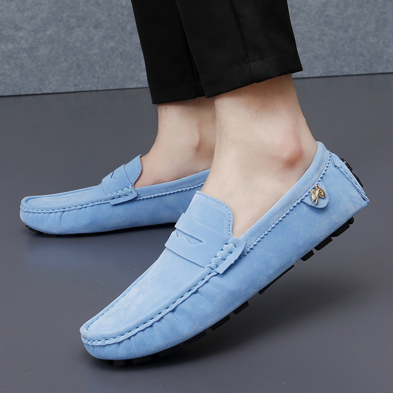 Penny Designer Men Fashion Italian Shoes Brand Mocasines Hombre Big Size 35-48 Wedding Party Loafers Man Flats