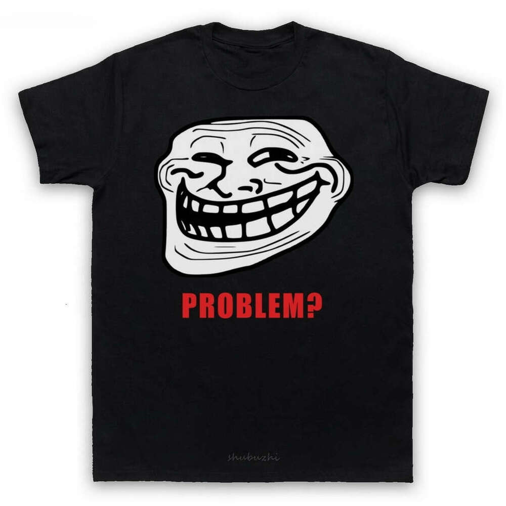 Mens Womens T Shirts Trollface Memes Rage Comics Funny Troll Joke Internet Graphic Tee Shirt Summer clothes tshirt Casual tops Free shipping