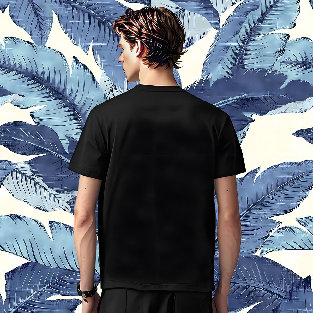 Wholesale monogram T-Shirts Hip Hop Street Men Tops Tees 230g 100% Cotton Customized Breathable Short Sleeve Custom Printed Tshirts
