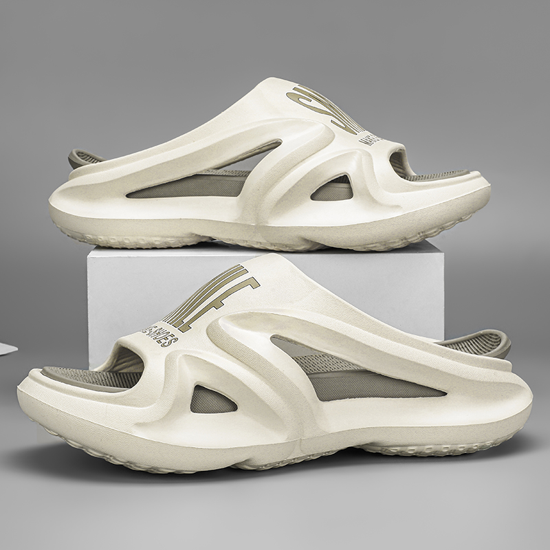 New Men Women Slippers Outdoor Indoor Sandals Beach Trend Men Casual Shoes Thick Soft Sole Slides Men Flip-flops Men's Slippers