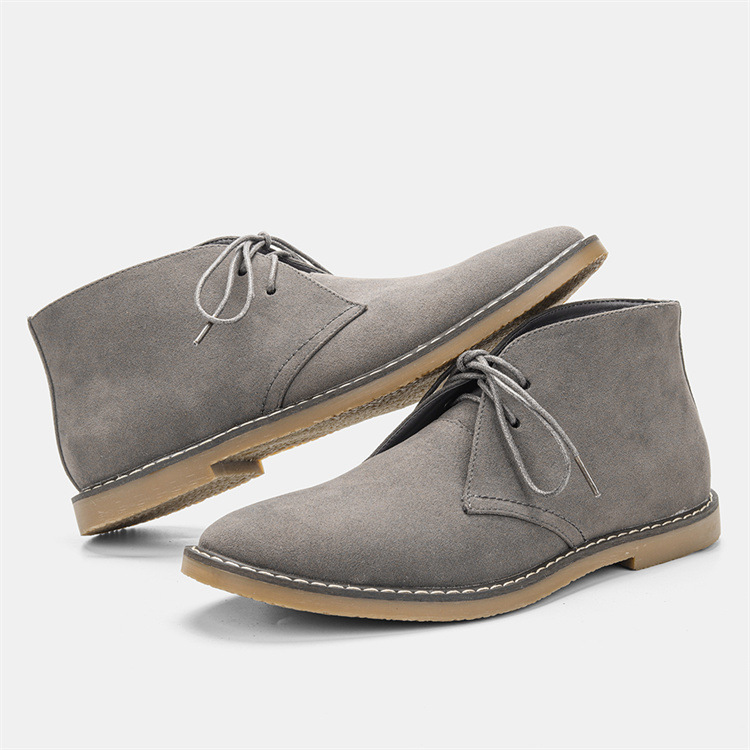 Men's Suede Desert boots high quality American Style Casual Ankle boots Handmade Shoes for men 2022