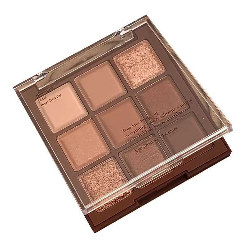 Eyeshadow color palette high pigment matte glitter shimmer nude smoke cream powder mixable professional makeup color paletteW240730