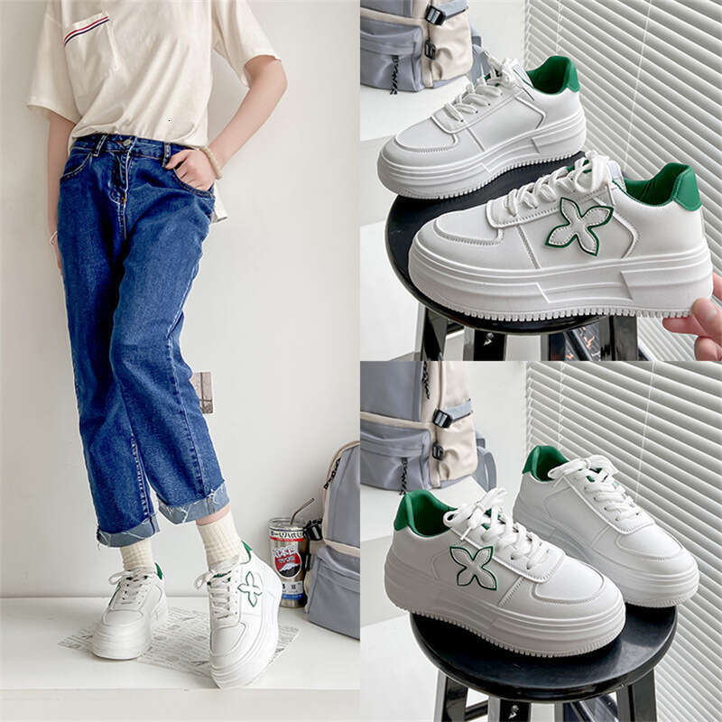Women Ddmysports S Thick Soled Leather Versatile And Have An Inner Height Increase They Are Women Sports Board Shoes Outdoor Shoes oled ports hoes hoe
