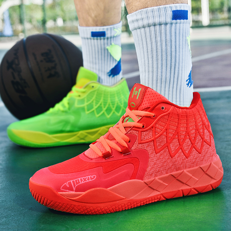 Mens Sneakers Fashion Non-Slip Training Sports Kids Wearable ForMotion Basketball Shoes for Men 2023