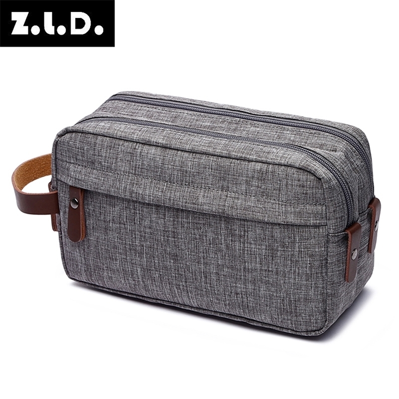 Mens Toilet Handbag Travel Dopp Kit Bathroom Shaving Organizer Overnight Beauty Bag y240729