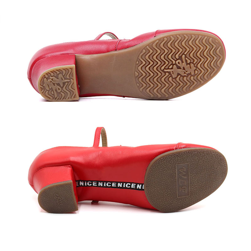 Dance Shoes Women Low-heeled Square Dancing Shoes Latin Salsa Dance Shoe Soft Sole Outdoor Dance Sneakers Spring Size 34-42