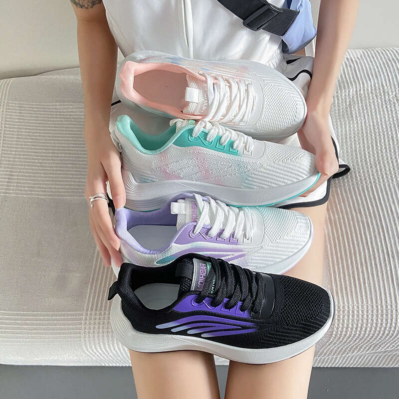 Summer Ddmysports S Women Athleisure Eighten Breathable Comfortable Lightweight Versatile Running Shoes Triple Purple Free Shipping Outdoor ummer hoes