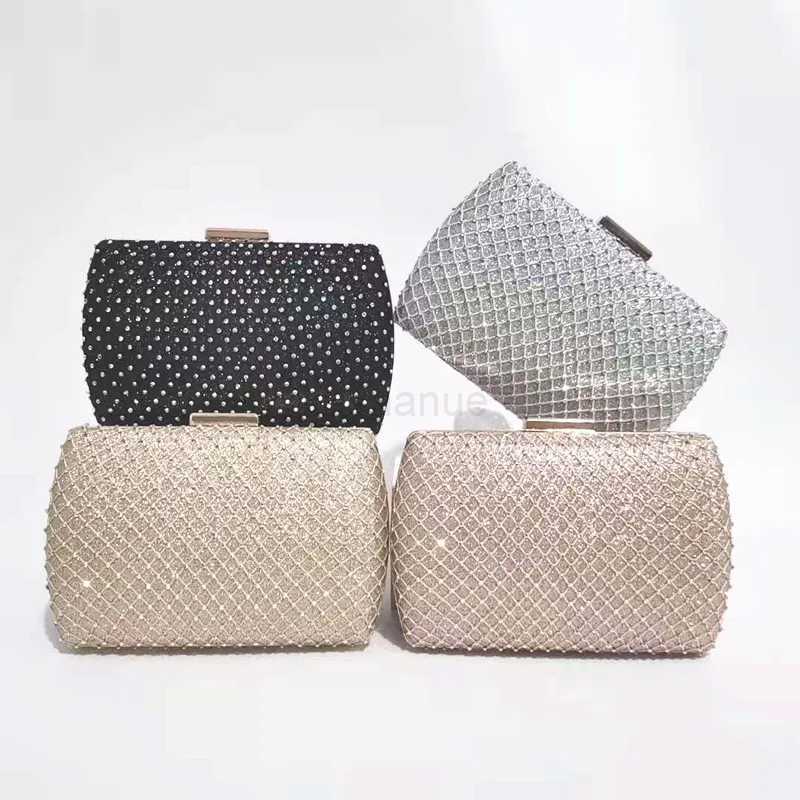 The latest fashion Womens Clutch Handbag Luxury gorgeous glitter dinner party ladies tote bagXJ240730