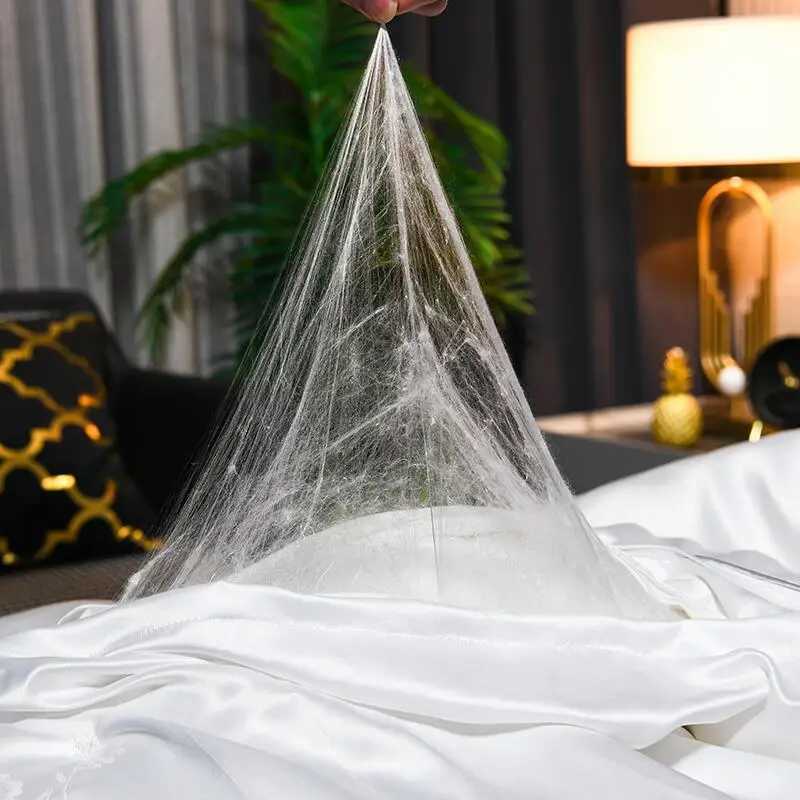 Real silk bedding 100% mulberry silk spring automatic thickening bedding winter comfortable super warm thickening blanket luxury silk bedding W241024