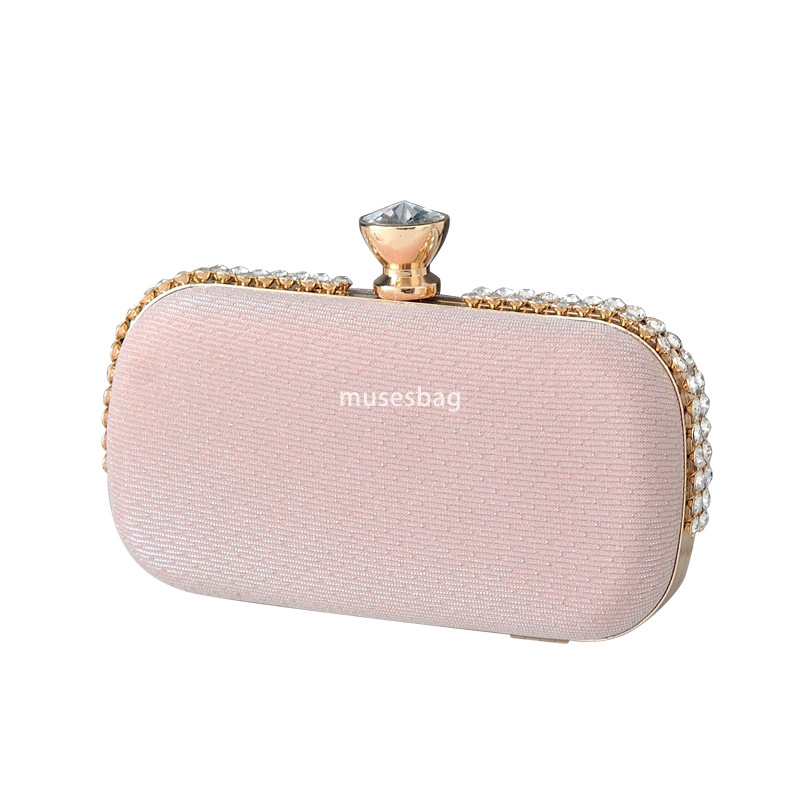 Europe and the United States dinner bag new evening bag cross-border niche design high-grade crossbody with diamond hand hold bill of lading shoulder 