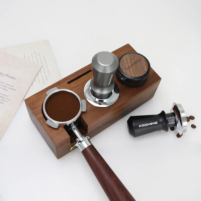 Coffee Tamper 30lb Constant Pressure Calibrated Double Spring 51mm 53mm 58mm Breville Espresso Maker Accsesories Barista Tools 240731