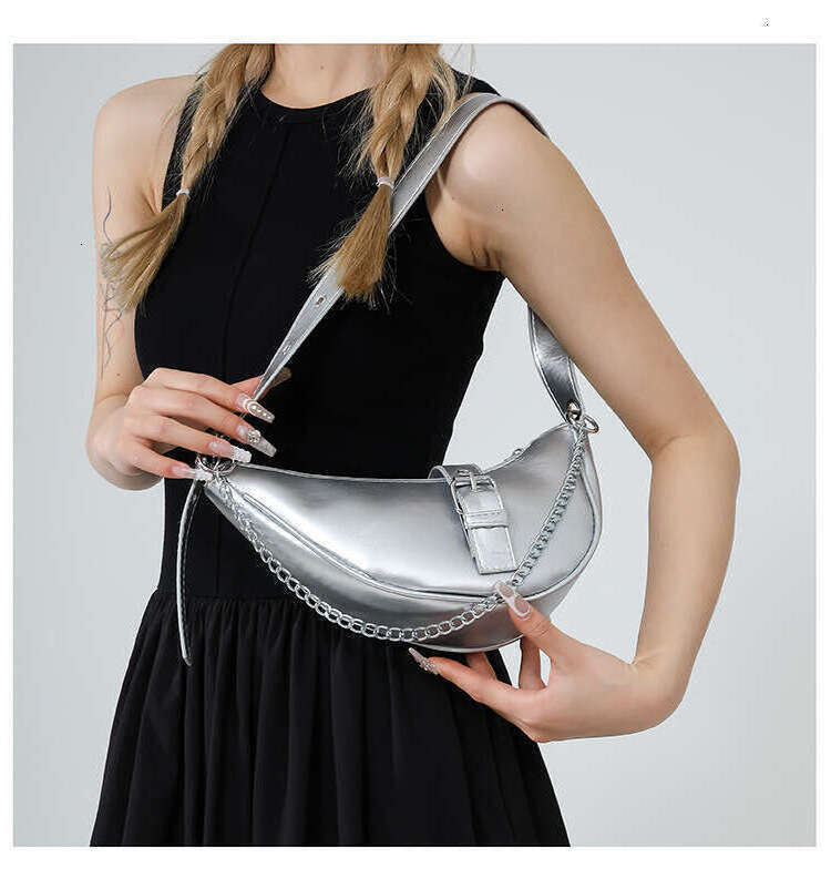 2025 Designer Crossbody Shoulder Women 3 Saddle Bag New Fashionable Versatile Casual Style Simple Exquisite Sliver Free shipping size