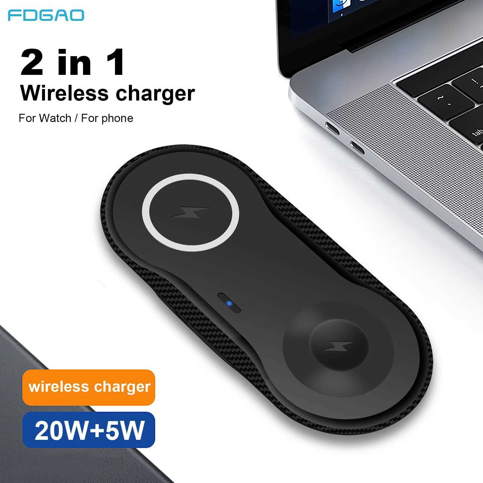 25W 2 in 1 Wireless Charger Stand for Samsumg Galaxy Z Flip 4 Fold 4 S22 Note 20 Ultra Galaxy Watch 5 4 3 Active 2 Fast ChargersM240731
