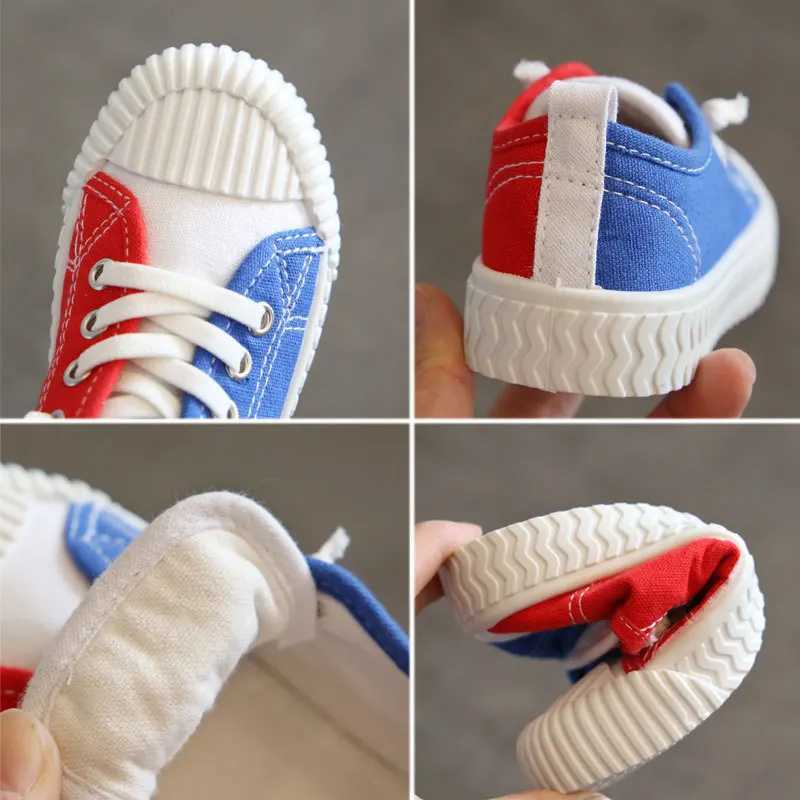 Childrens canvas shoe board mens biscuit sole casual shoe trend childrens shoes girls casual sports shoes X250409
