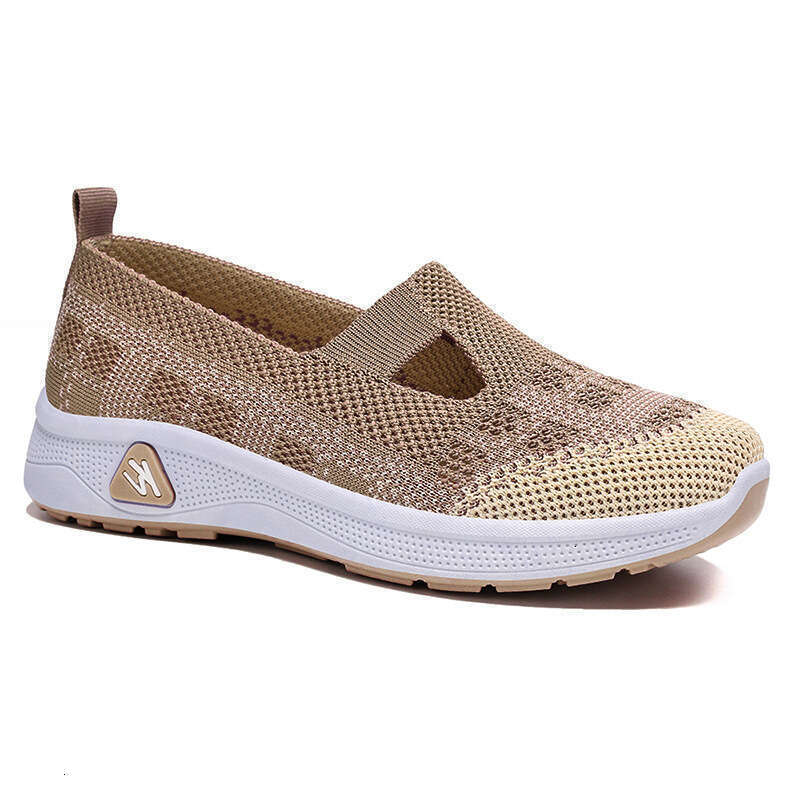 Summer Versatile Women's Shoes Soft Sole Comfortable Suitable Fashion Walking shoes Triple Black Free shipping size