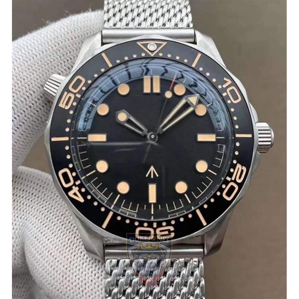 007 Ceramic Bezel NTTD 42mm Men High Quality automatic Movement Hand Watch Waterproof stainless steel Men's Wrist Watches