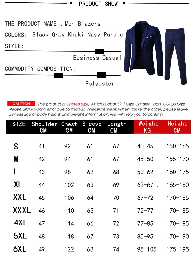 Men Suits For Wedding 2 Set Elegant Blazers 3 Pieces Formal Full Jackets Vest Pants Coats Classic Costume 240729
