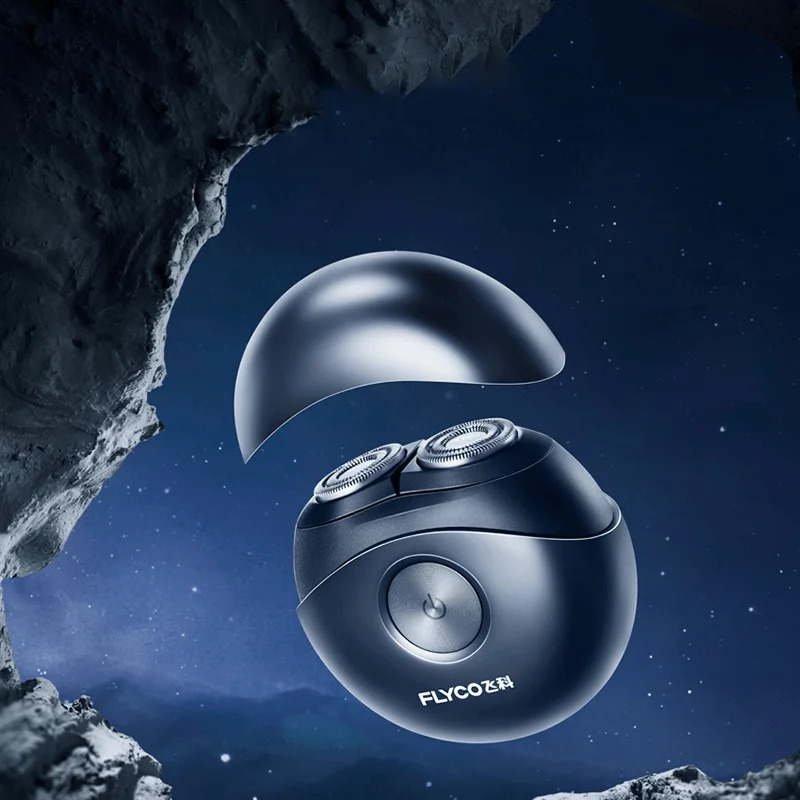 FLYCO FS891 Small UFO Mens High Quality Electric Shaver Small and Portable Mini Shaver Mini Shaver Is Suitable for All Scenes 240719