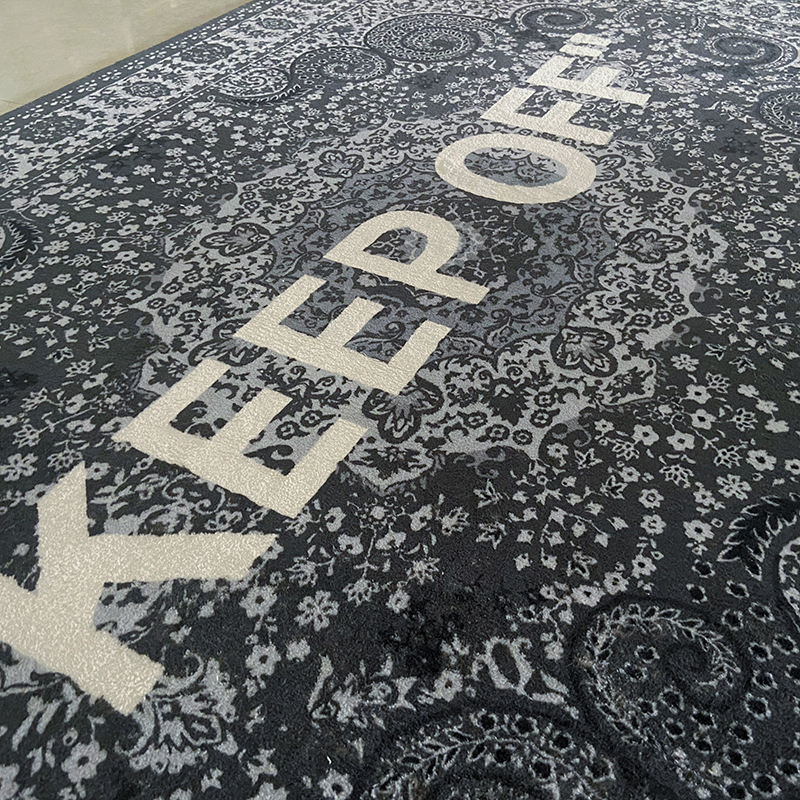 KEEP OFF Rug Cashew Flower Classic Paisley Cashmere Large Carpet Hypebeast Decor Parlor Bedroom Playroom Artistic Premium Floor Mat