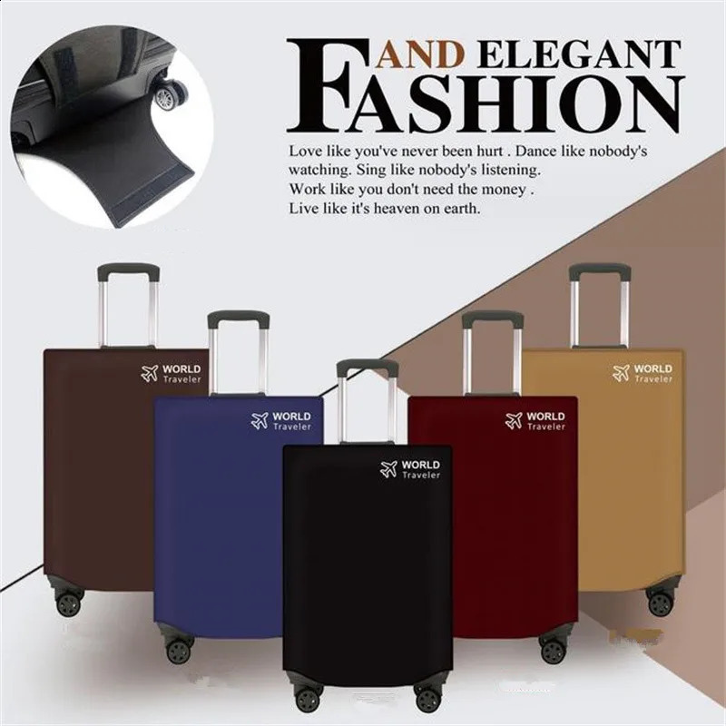 20262830 inch luggage cover protector travel accessories stretch dust 2 240730
