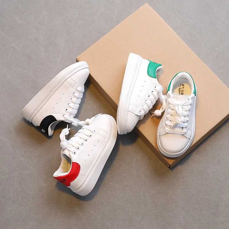 Childrens casual sports shoes childrens fashionable running sports shoes thick soled lace sole soft sole breathable and non slip sports shoes X250409