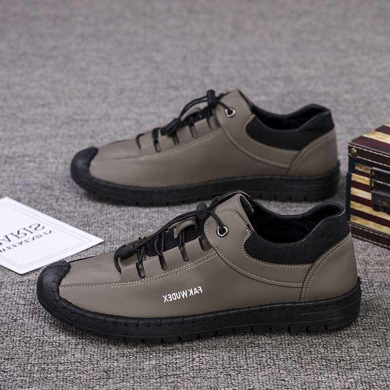 S Breathable Ddmysports Bean For Men Driving Korean Fashion Youth Student Shoes Outdoor Shoes tudent hoes hoes