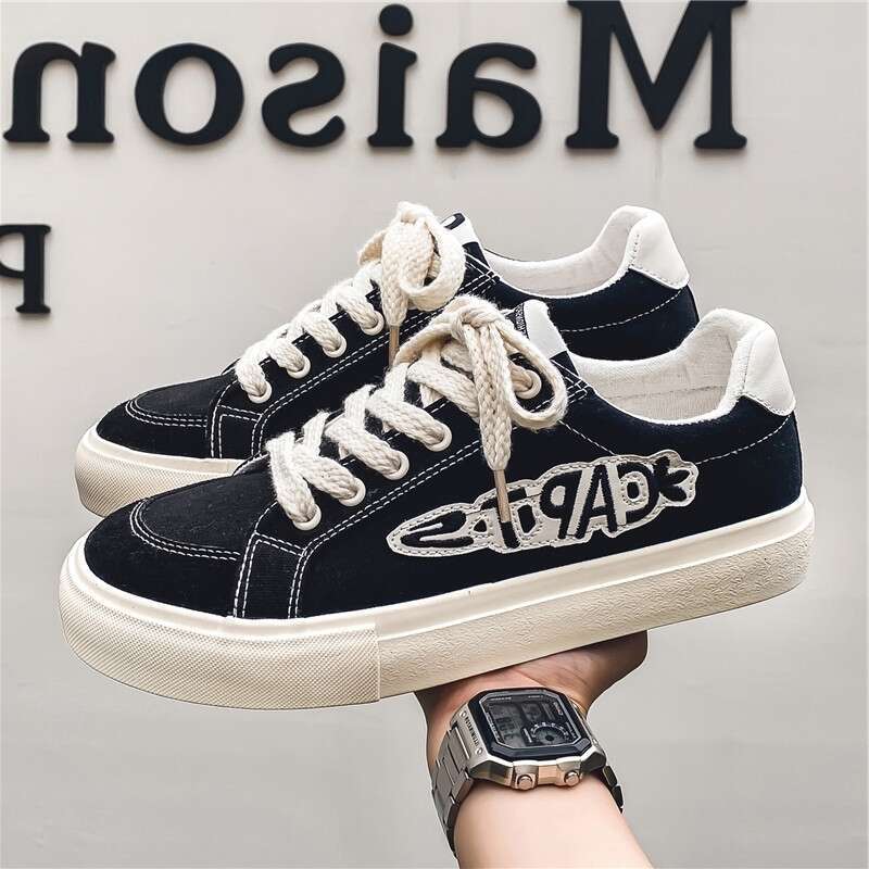 Men Ddmysports S Summer New Canvas Niche Design Sense Board Casual Breathable Slip On Shoes Sneakers Beige Outdoor ummer ense lip hoes neakers