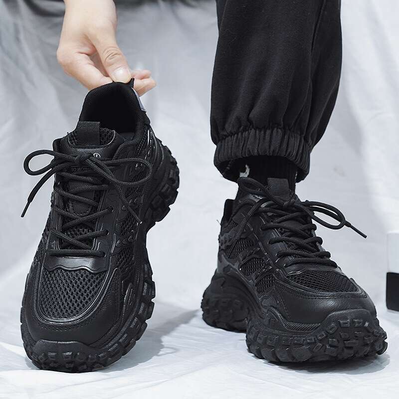 Men Ddmysports S Shoes New Black Sports And Leisure Work Waterproof Non Slip Wear Resistant Labor Insurance Outdoor Shoes hoes ports lip hoes